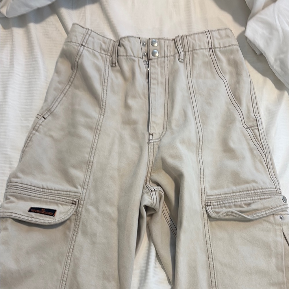 BDG Tan Boot Cut Flare Pants
